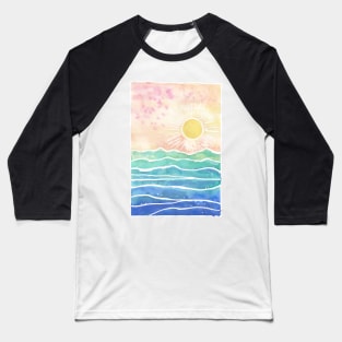 sun and sea Baseball T-Shirt